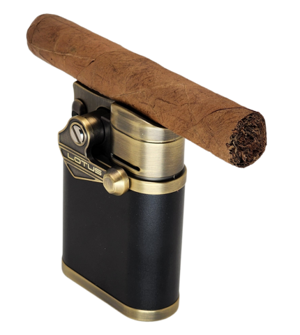 Victory Cigars Winston Quad Torch Brass Cigar Lighter - Image 6